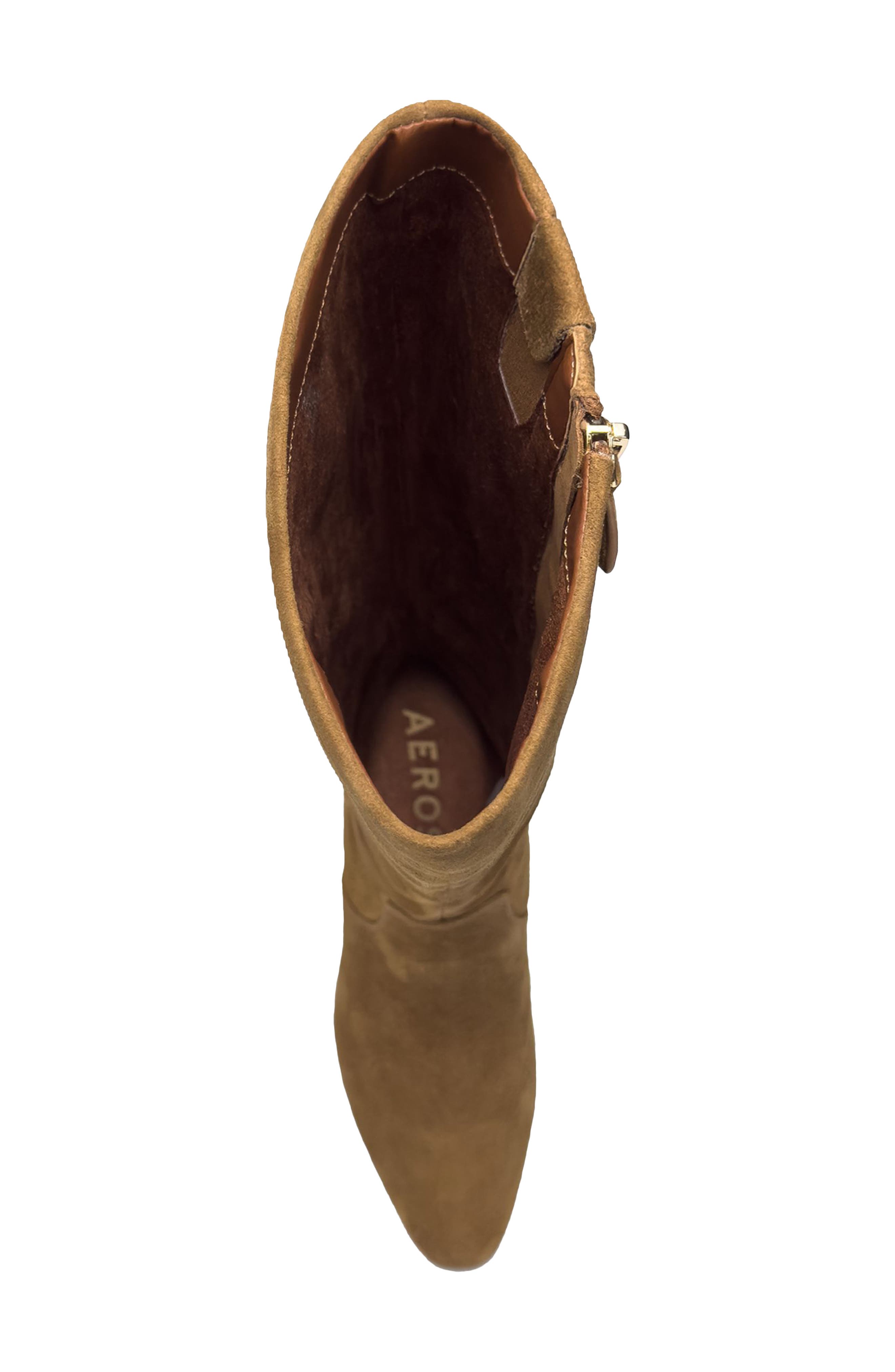 Aerosoles Minerva Knee High Boot, Alternate, color, Tobacco Suede