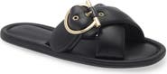 FERRAGAMO Elyzia Gancio Buckle Slide Sandal