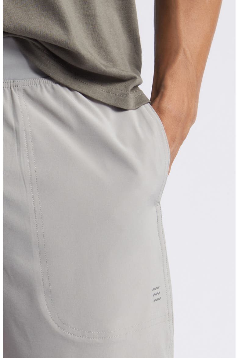 Breeze Brief Lined Active Shorts, Alternate, color, CEMENT