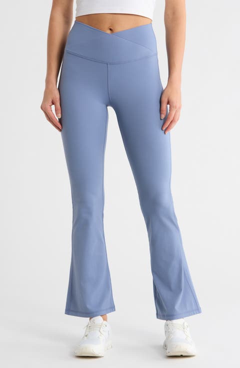 Ultra Lush Madison Crossover Flare Leggings