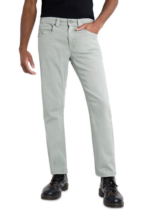 Saddle Stitch Slim Fit Jeans