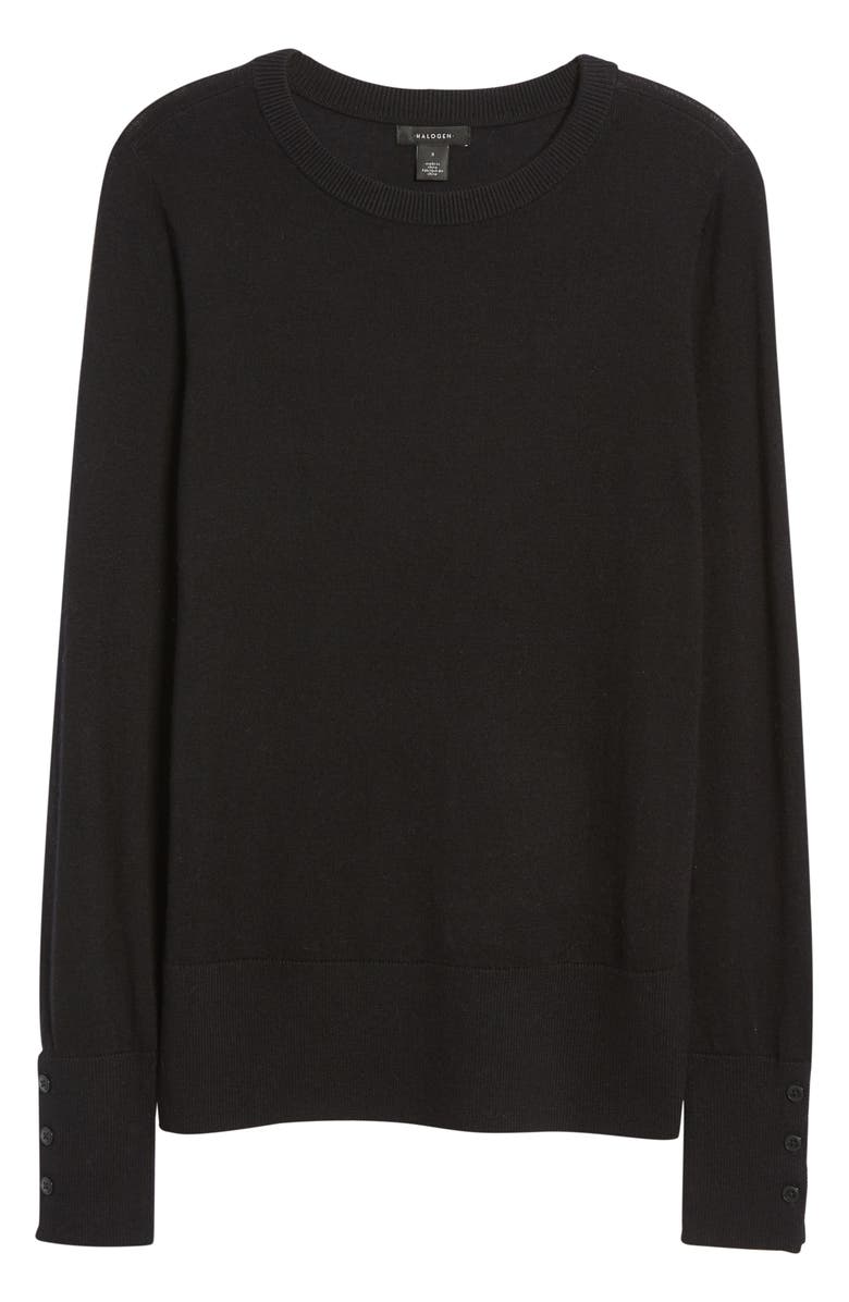 Halogen<sup>®</sup> Crewneck Sweater, Alternate, color,