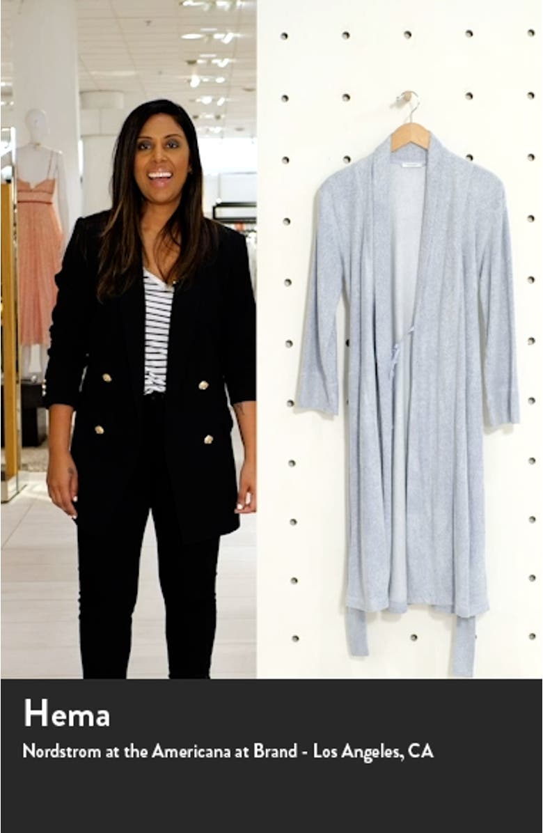 Sierra Brushed Terry Robe, sales video thumbnail