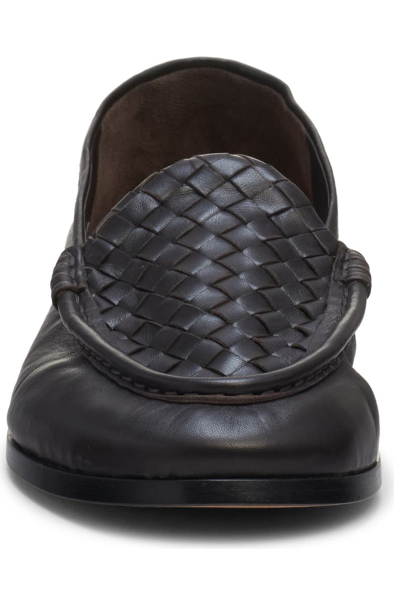 Bottega Veneta Silenzio Leather Loafer, Alternate, color, 2006 Espresso