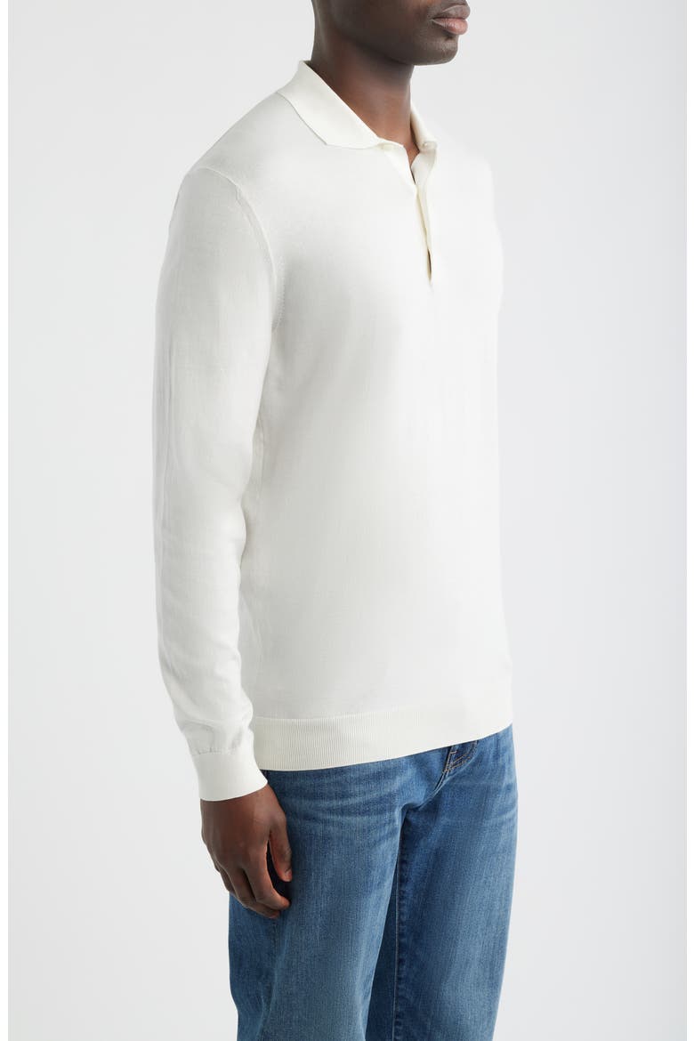 Crown Crafted Mariner Polo Sweater, Alternate, color, ALMOND