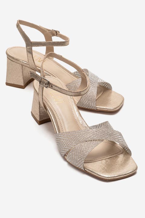 Milagro Block Heel Sandal