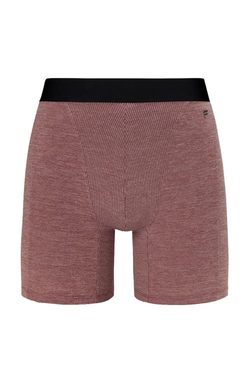 Fabletics The Blueprint Boxer Brief In Burgundy