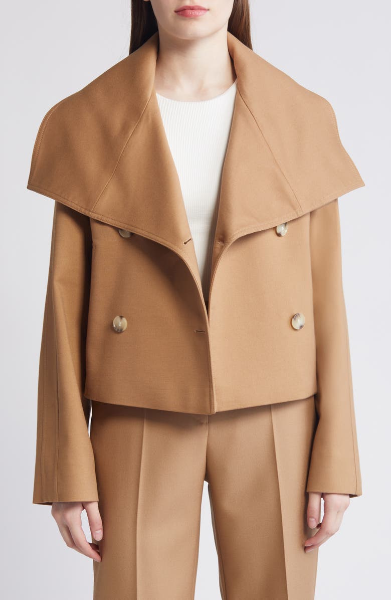 BOSS Caspera Double Breasted Jacket, Alternate, color,