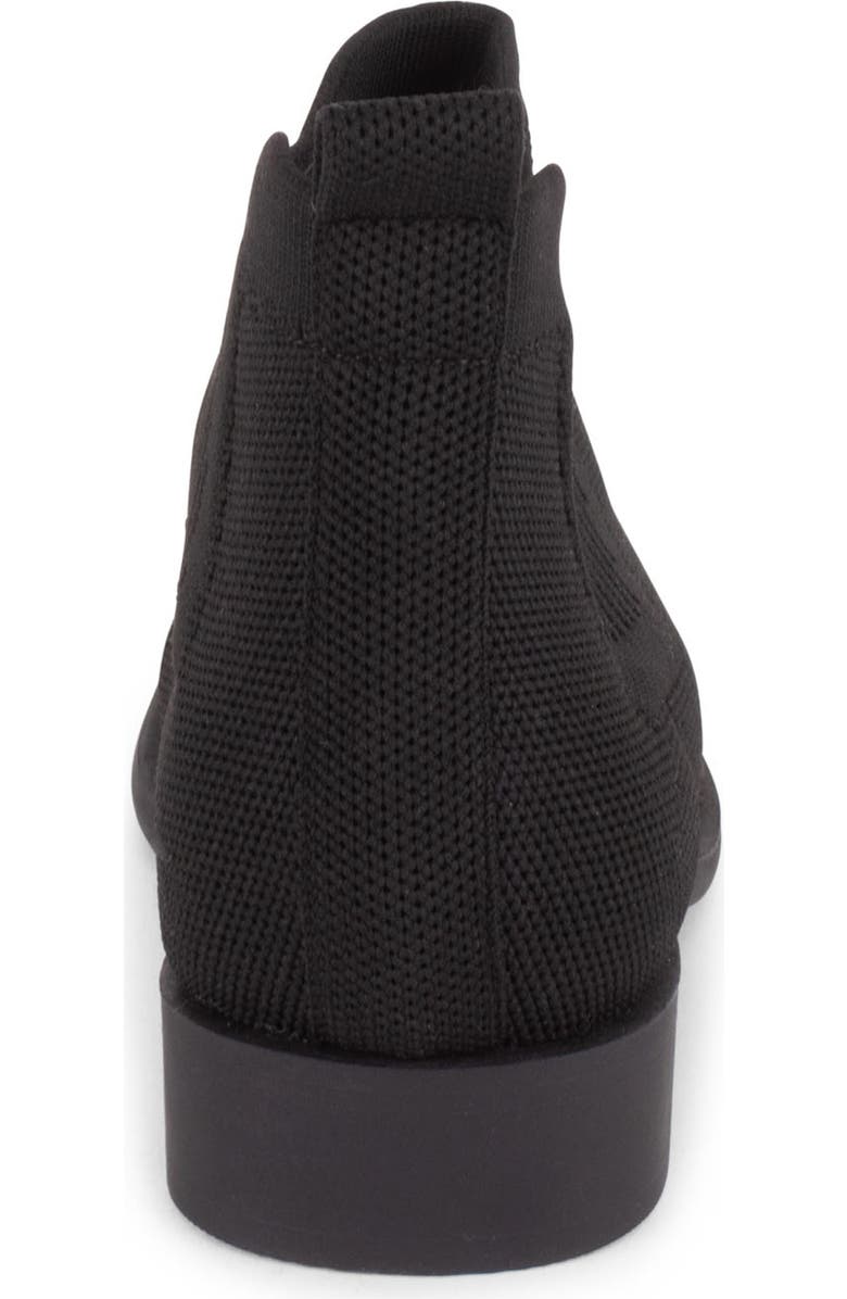 Tahari Roundabout Knit Bootie, Alternate, color, Black