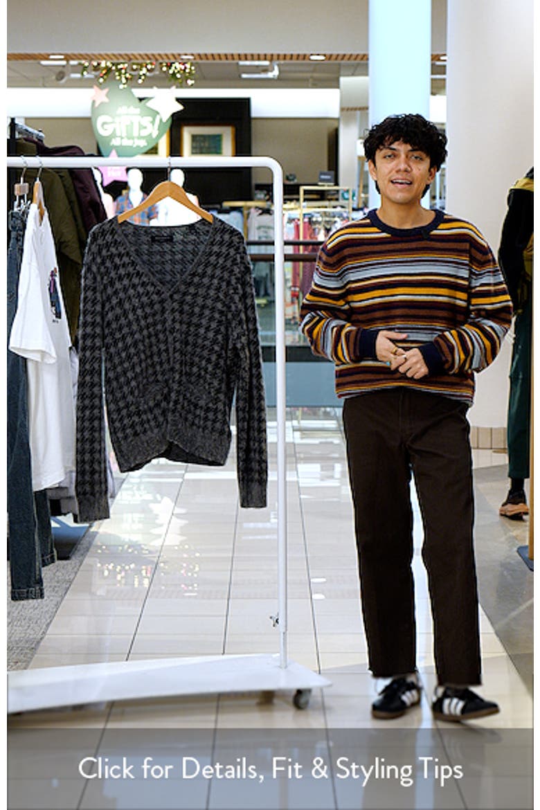 Zain Houndstooth Cardigan video