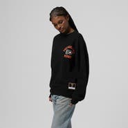 Mitchell & Ness Women's Mitchell & Ness Black Philadelphia Flyers Vintage Crewneck Sweatshirt