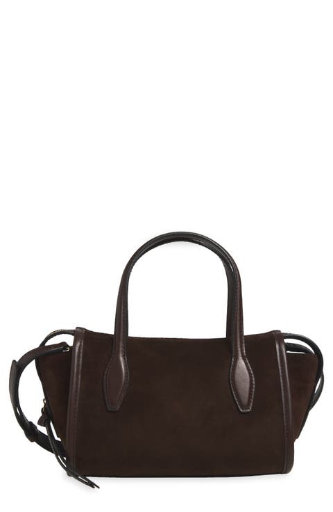 Lexington Suede Crossbody Bag