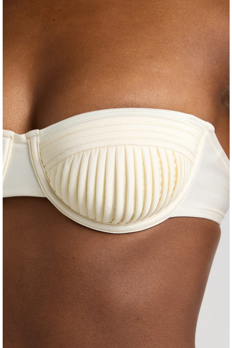 Solene Underwire Bikini Top, Alternate, color, BRULE