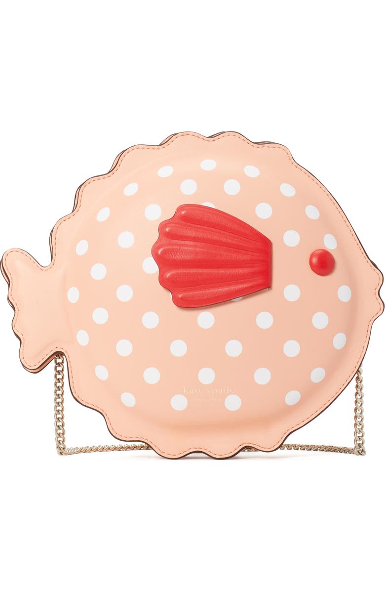 Kate Spade New York puffy pufferfish crossbody bag, Alternate, color,