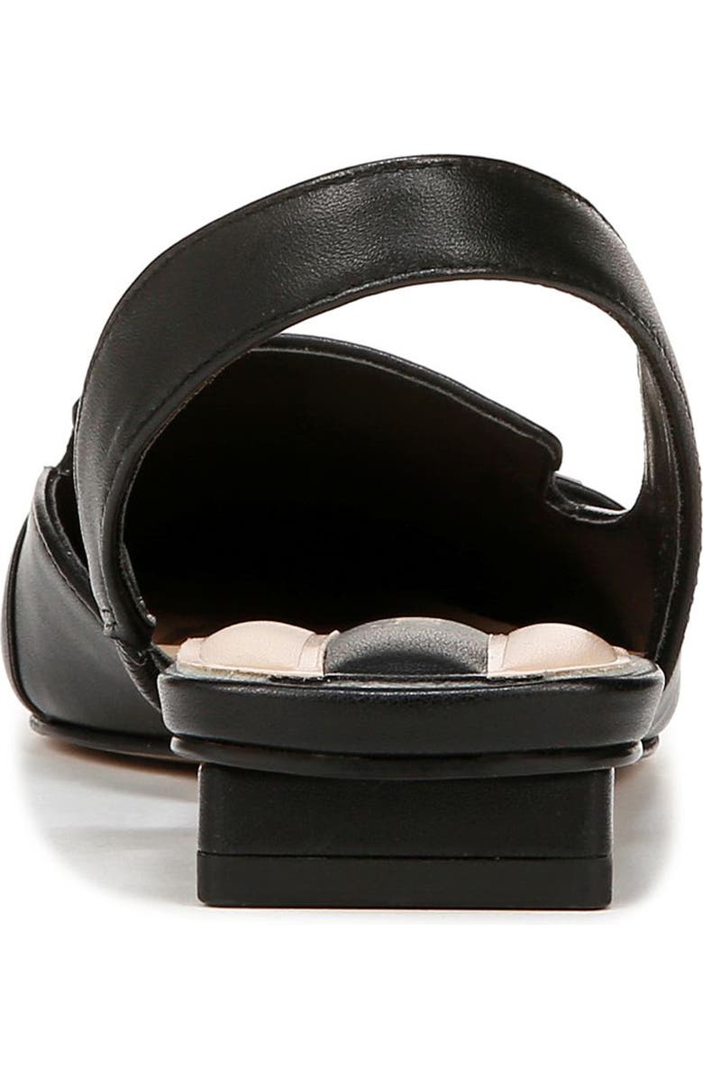 Franco Sarto Teagan Slingback Half d'Orsay Flat, Alternate, color, Black