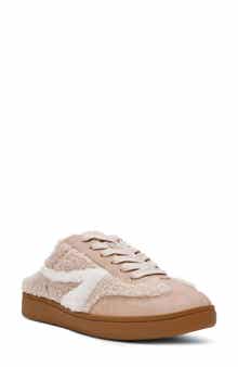 DV by Dolce Vita Vitally Faux Shearling Lined Mule Sneaker