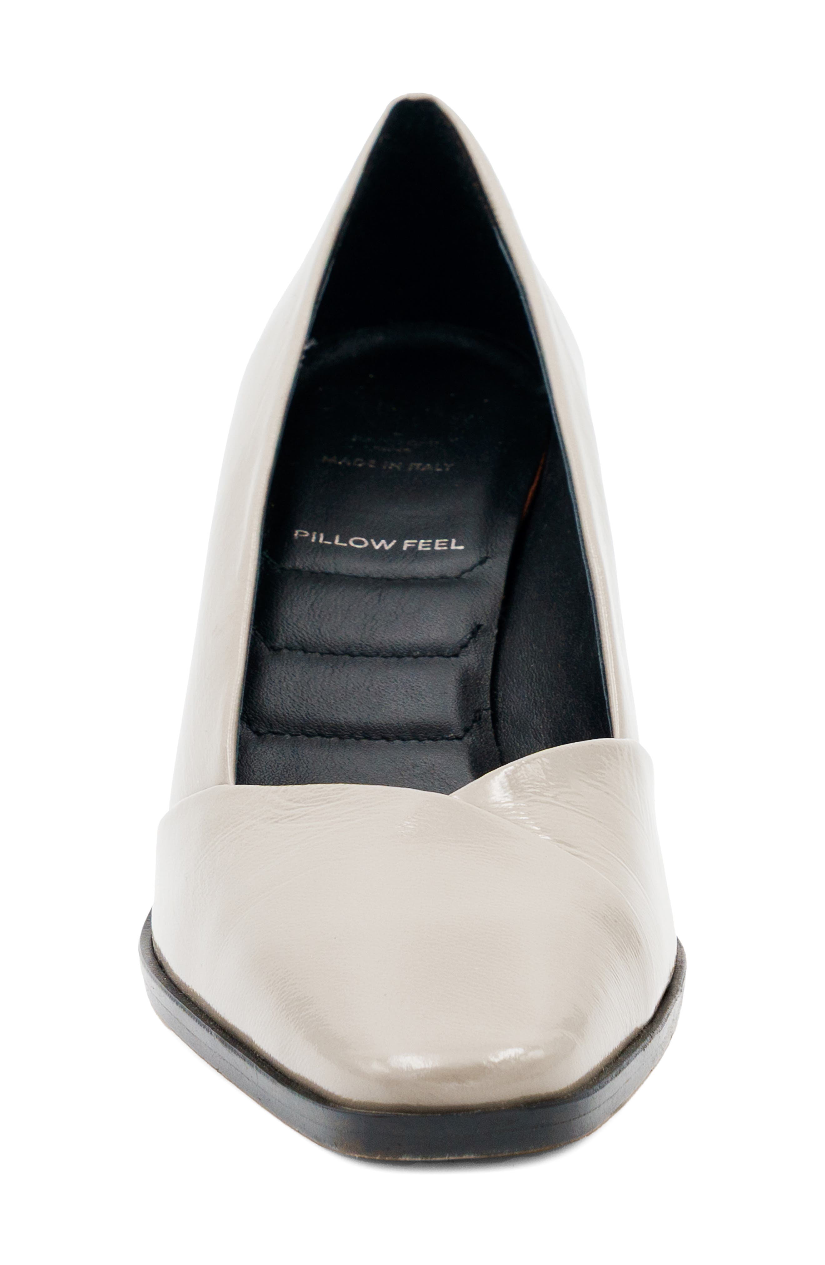 Fantasia Leather Pump, Alternate, color, LT. GREY