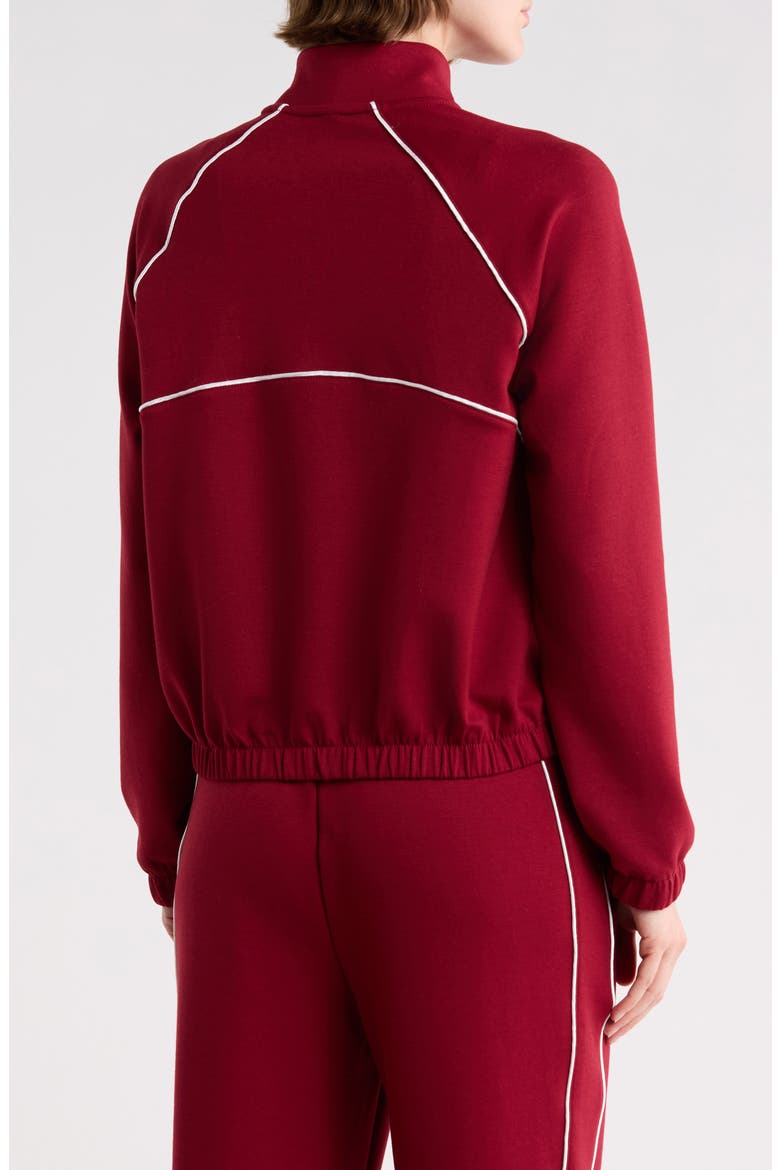 SoftLite Moonlight Zip Bomber Jacket, Alternate, color, CHERRY ROYALE-WHITE