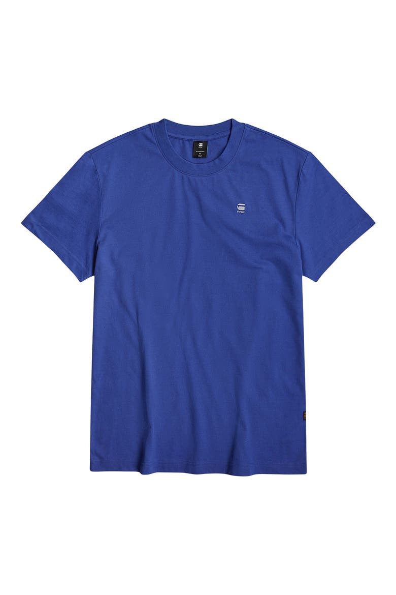 Painted Back Organic Cotton Graphic T-Shirt, Alternate, color, RADAR BLUE