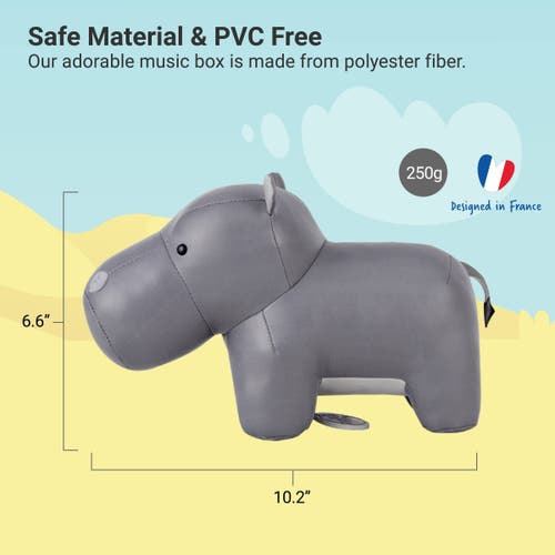 Little Big Friends Musical Animals In Gray