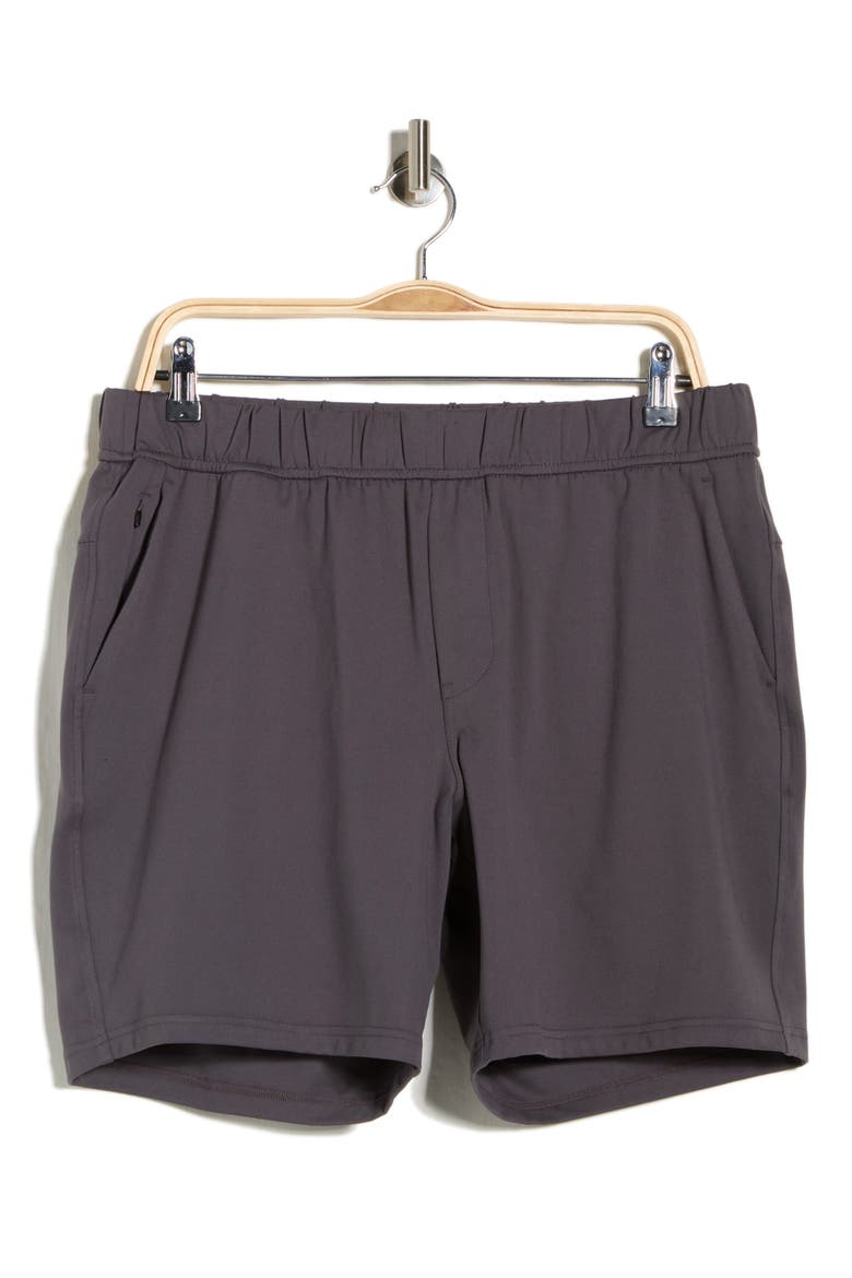 All Day Knit 8-Inch Shorts, Alternate, color, GREY FORGED