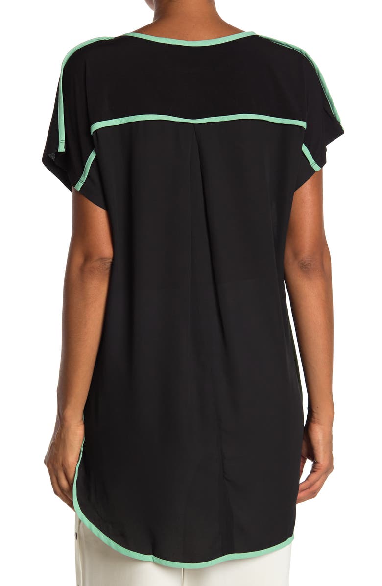 PATRIZIA LUCA Graphic Print Top, Alternate, color,