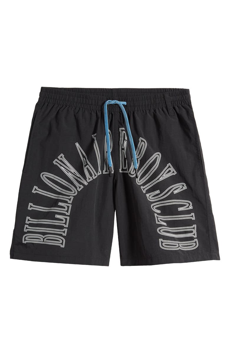 Billionaire Boys Club Sunrise Drawstring Nylon Shorts, Alternate, color, 