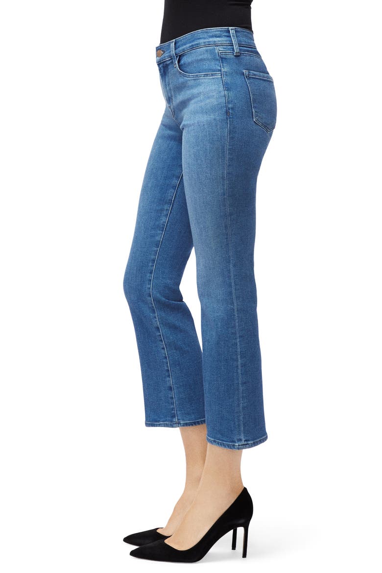 Selena Crop Bootcut Jeans, Alternate, color, TRUE LOVE