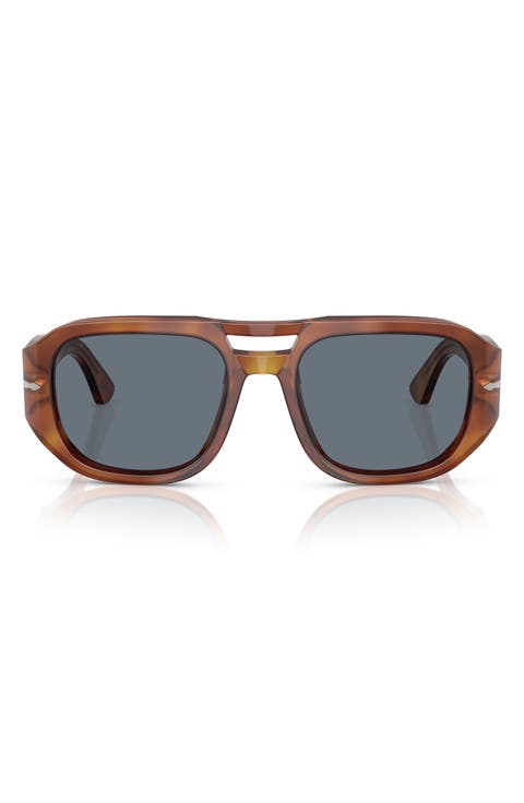 56mm Pilot Sunglasses
