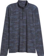 johnnie-O Patton Camo Half Zip Pullover