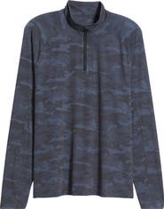 johnnie-O Patton Camo Half Zip Pullover