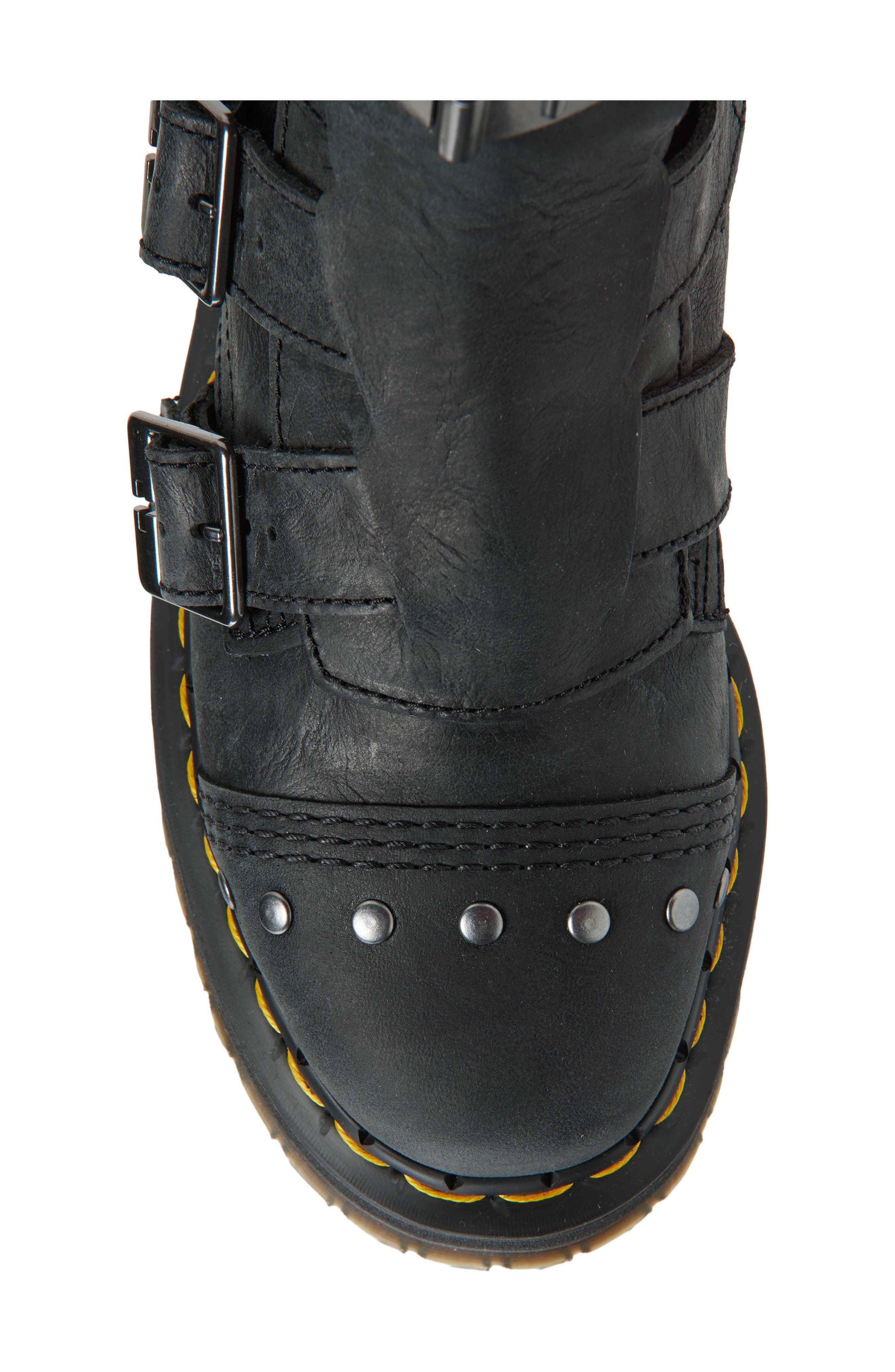 Dr. Martens Jadon Hinge Lug Sole Boot, Alternate, color, Black
