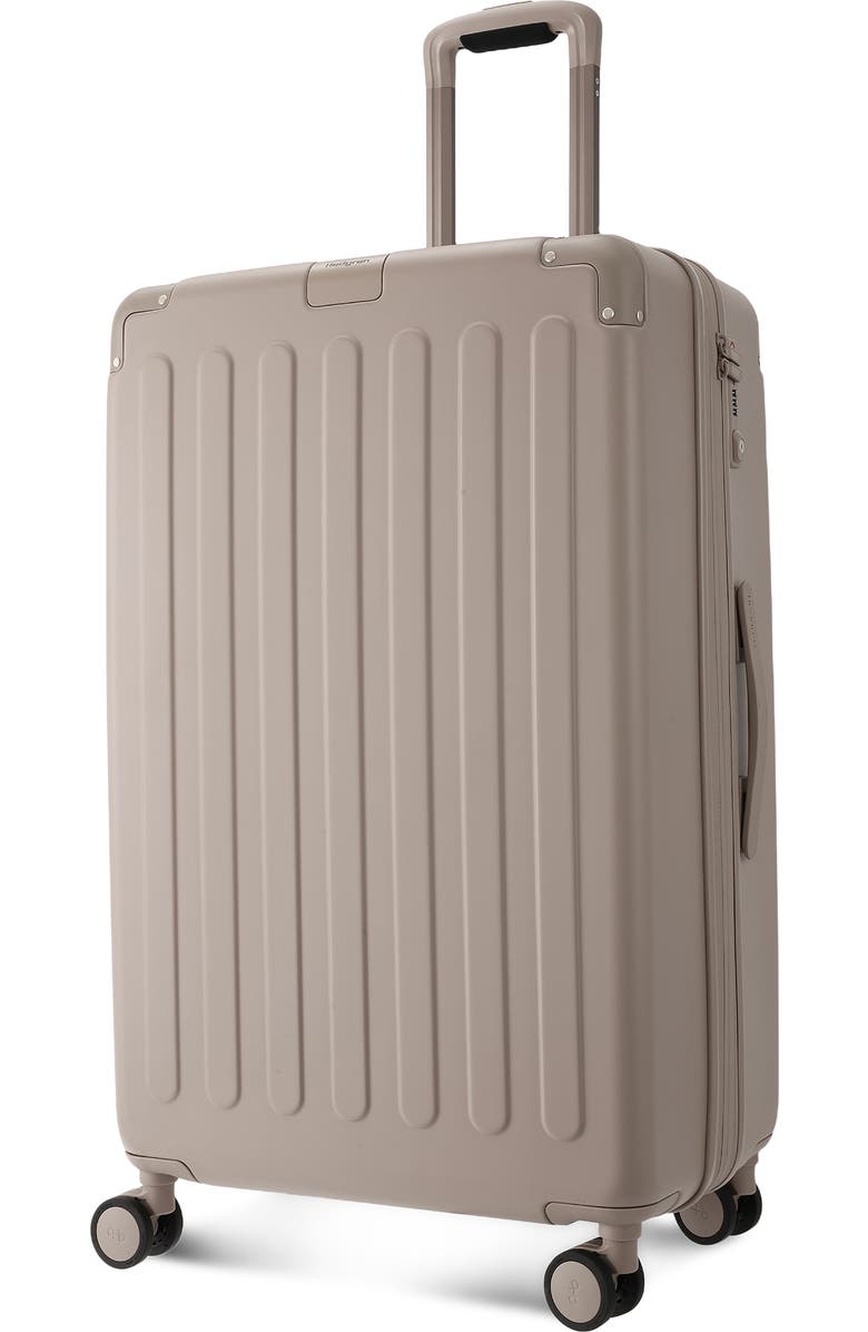 Hedgren Nostos Matte Large Spinner Suitcase, Alternate, color, Sahara