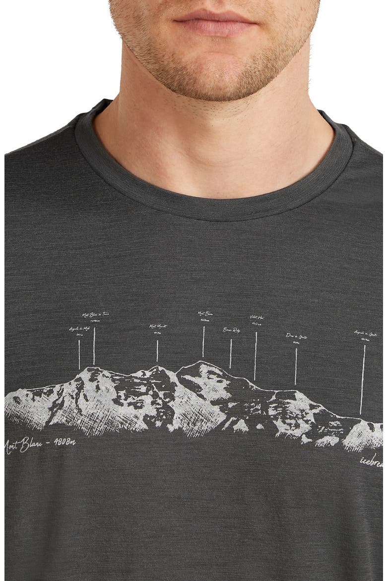 Merino 150 Tech Lite Graphic T-Shirt, Alternate, color, OBSIDIAN