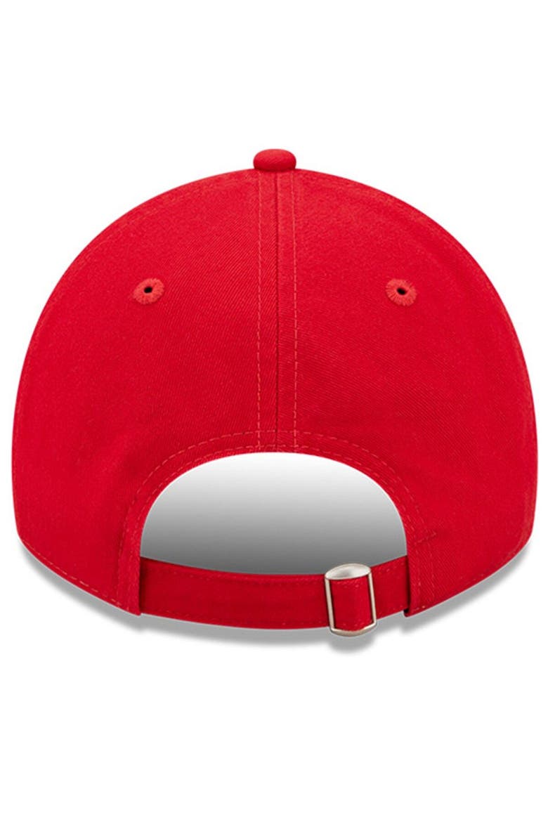 Men's New Era Red Oakland Athletics 2022 4th of July 9TWENTY Adjustable Hat, Alternate, color, Red