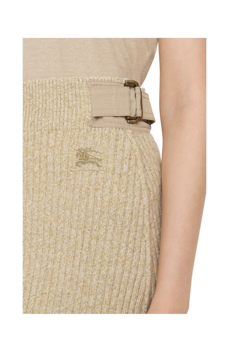 Burberry Wool Cashmere Mini Skirt, Alternate, color, Hamper Beige