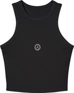 AKALIA Tina Micro Rib Racer Tank Top