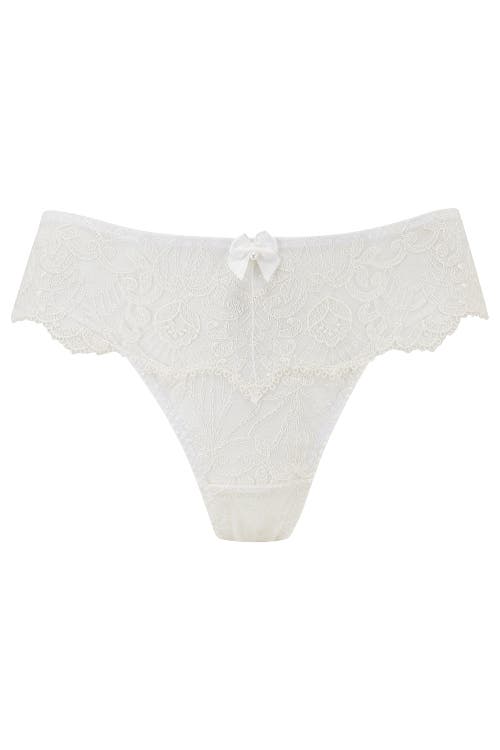 Scarlett Gasque The Lovebirds Panty In White