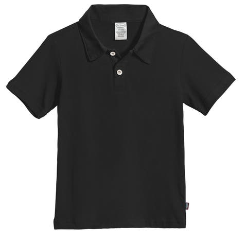 Baby Boys Soft Cotton Jersey 2-Button Short Sleeve Polo Shirt (Baby)