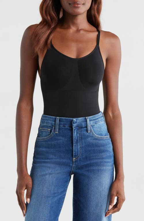 Pinsy Butter Sculpt Bodysuit In Black