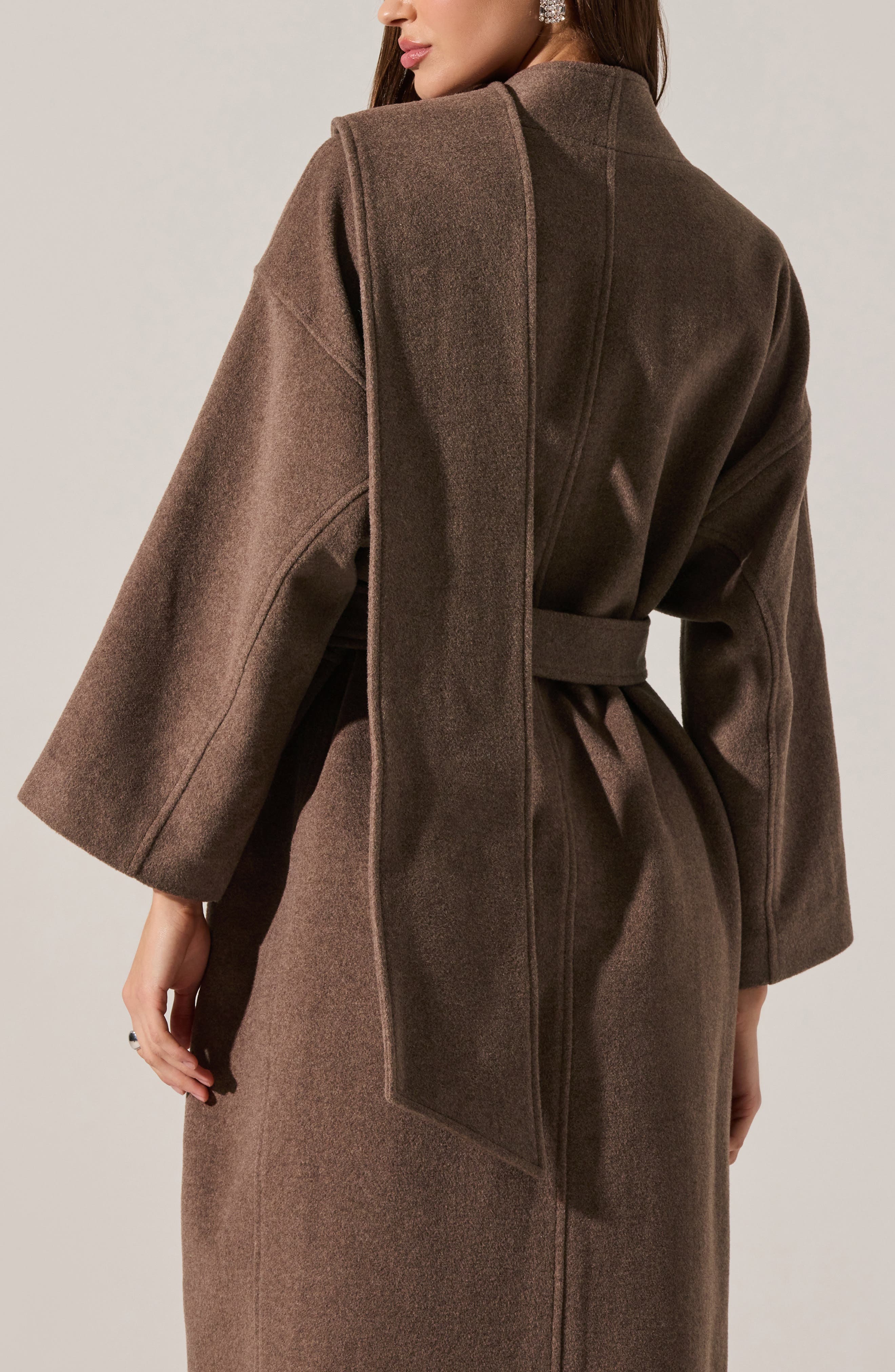 ASTR the Label Elaxi Belted Coat (Women) | Nordstrom
