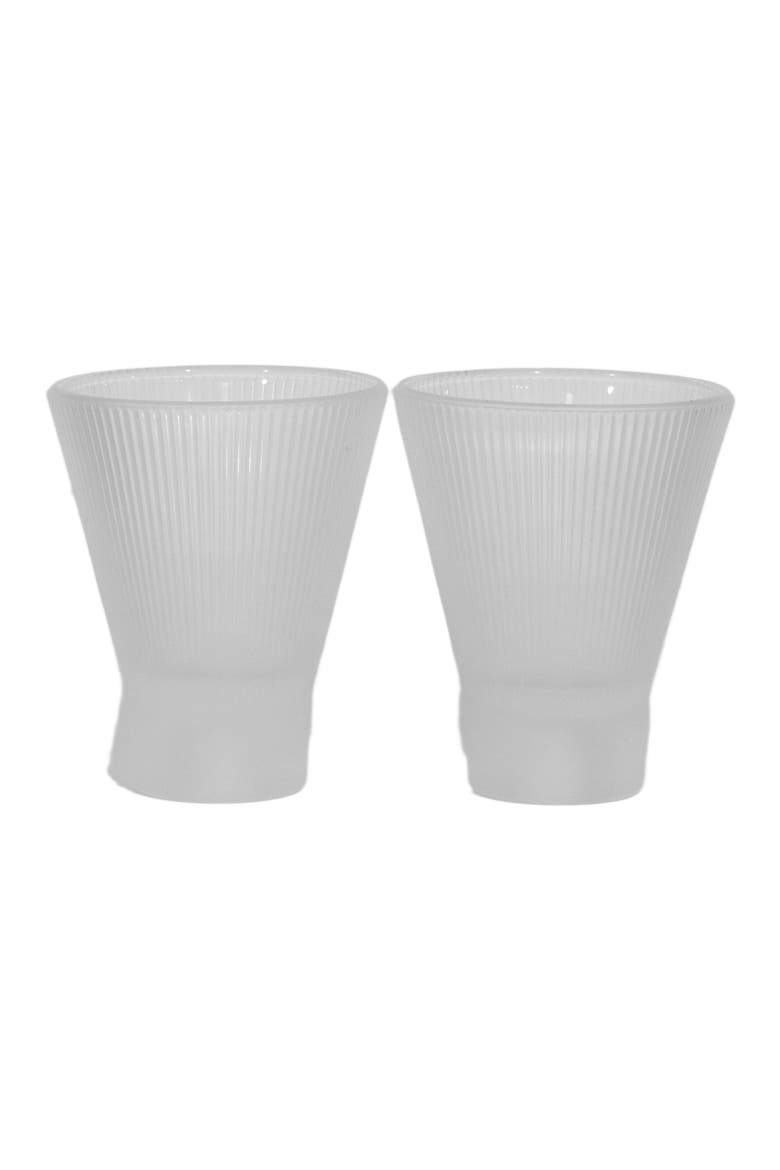 ZAI Glass Tumbler, Alternate, color, Frosted - Single