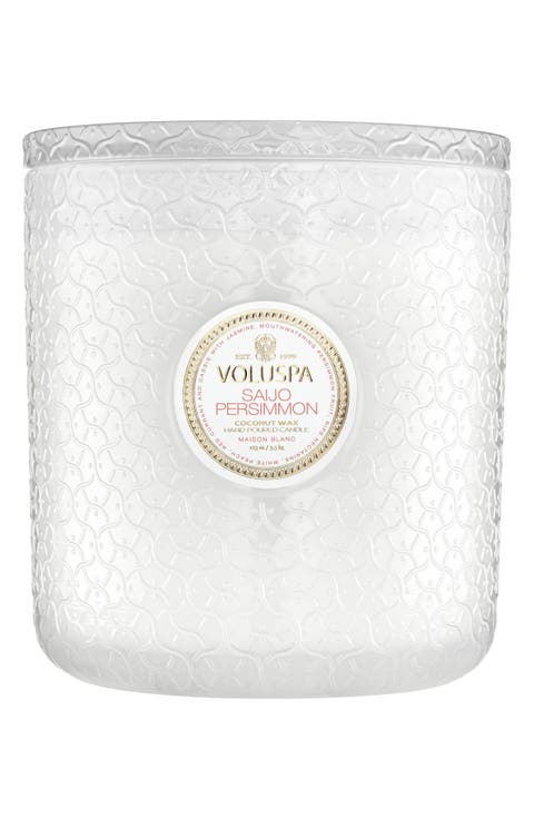 Saijo Persimmon Five-Wick Hearth Candle