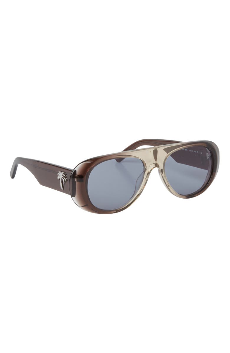 Palm Angels Sierra Oval Sunglasses, Alternate, color, 