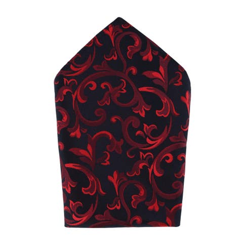 Christian the Romantic Brocade Silk Pocket Square