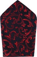 Trafalgar Christian the Romantic Brocade Silk Pocket Square