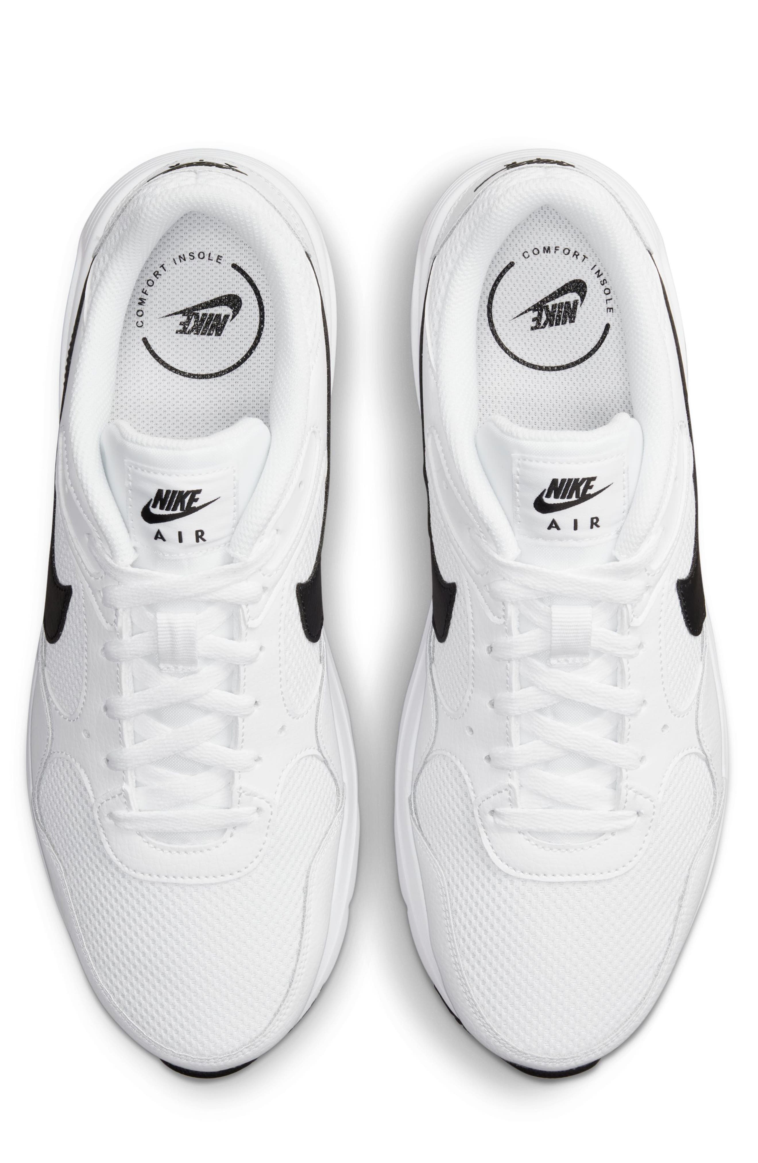 Air Max SC Sneaker, Alternate, color, WHITE/ BLACK/ WHITE
