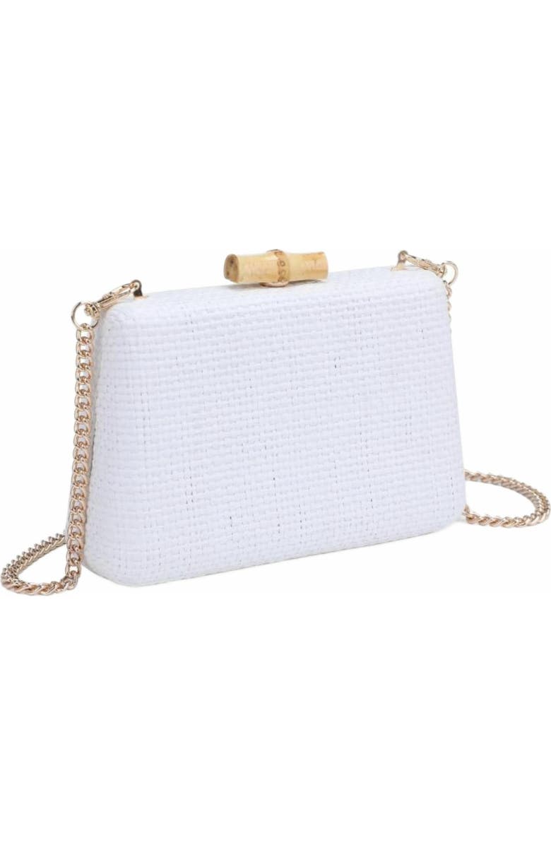 MODA LUXE Melina Evening Bag, Alternate, color, White
