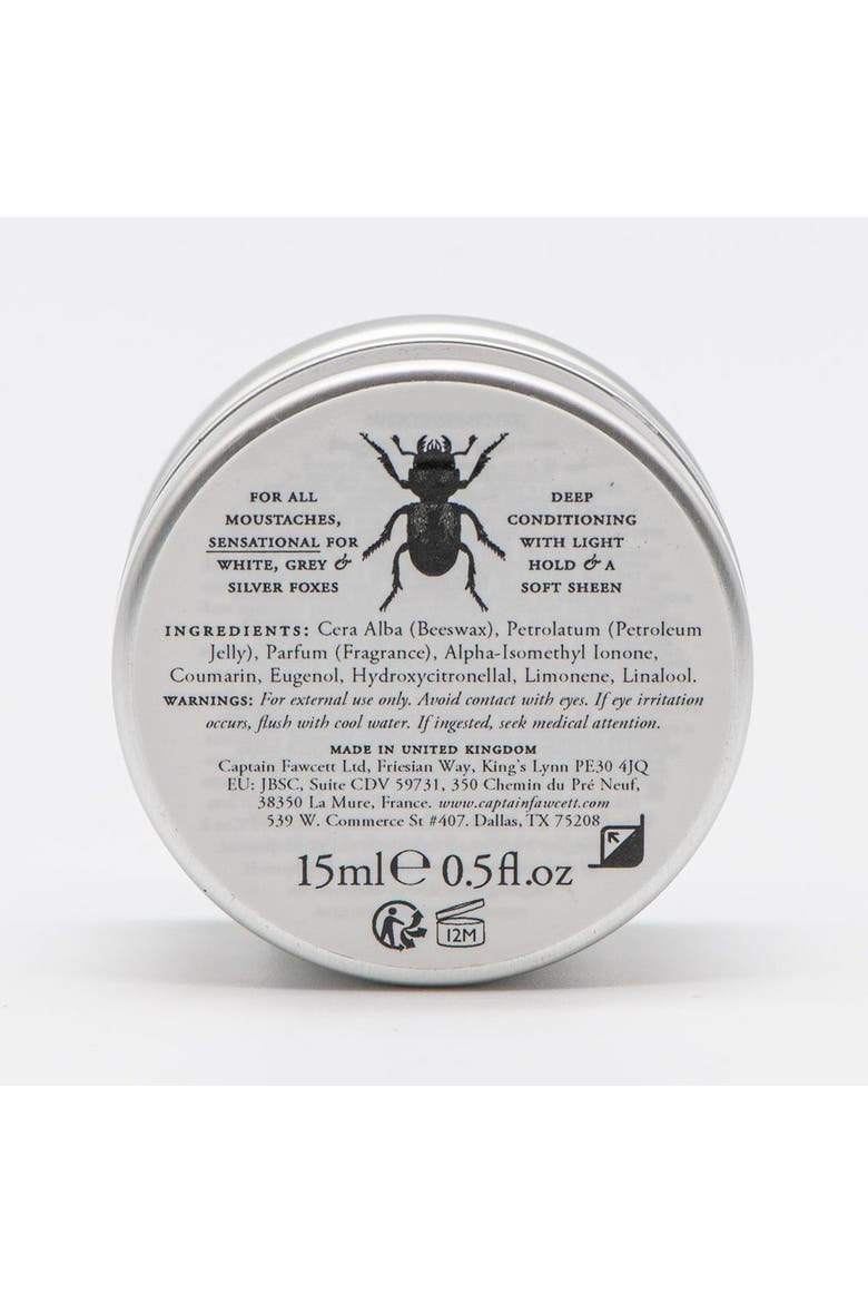 Bianco Classico Moustache Wax, Alternate, color, Classic White