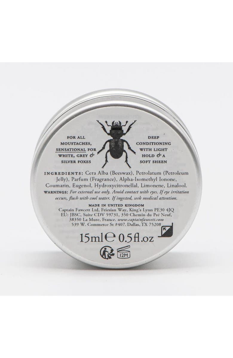 Captain Fawcett Bianco Classico Moustache Wax, Alternate, color, Classic White